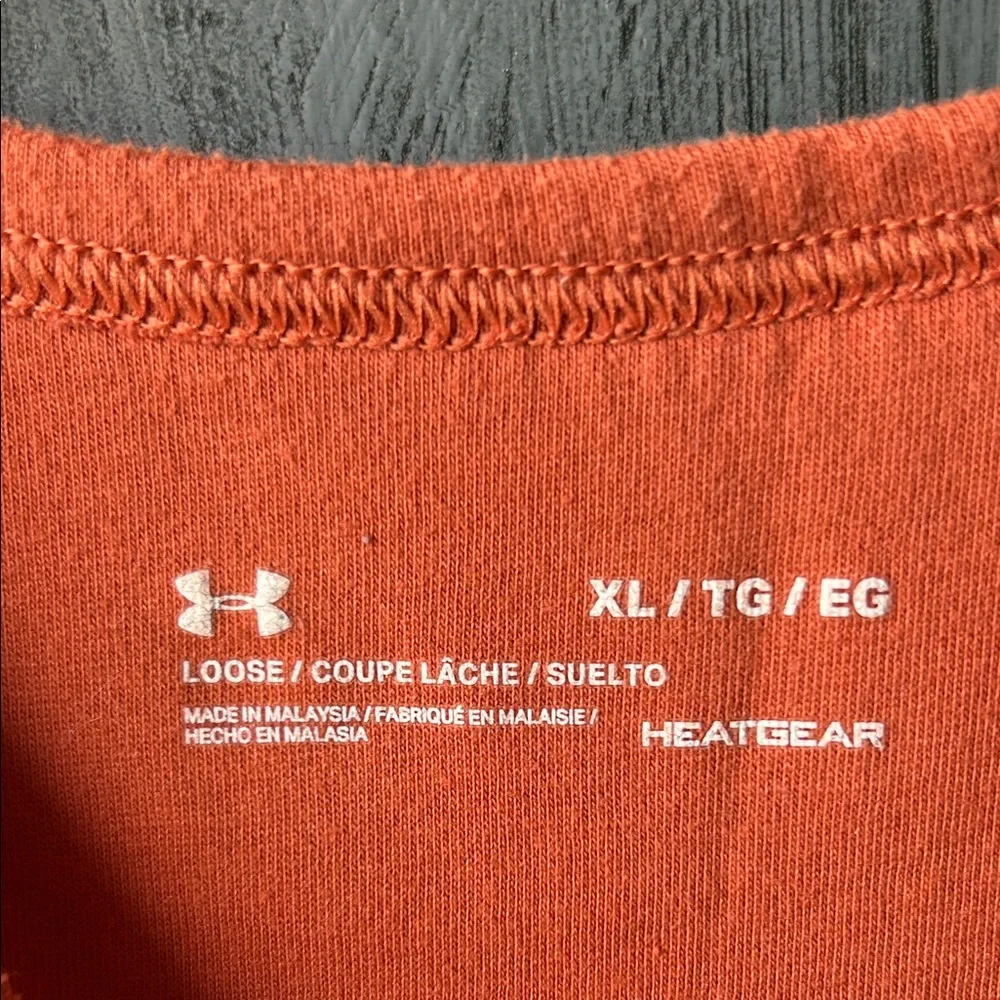 Under Armour Men's Rust Sleeveless Tank - Picture 2 of 3